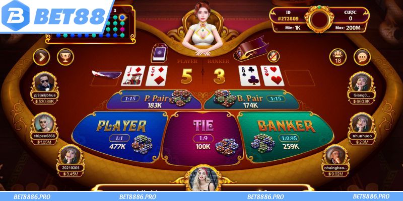 Hướng dẫn chơi Baccarat online dễ dàng đơn giản