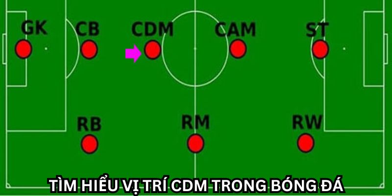 CDM trong bóng đá là gì: Chìa khóa vàng của phòng ngự tuyệt đối