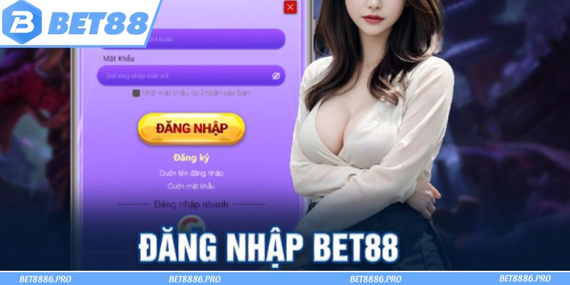 Điền thông tin cá nhân vào biểu mẫu Bet88 cung cấp